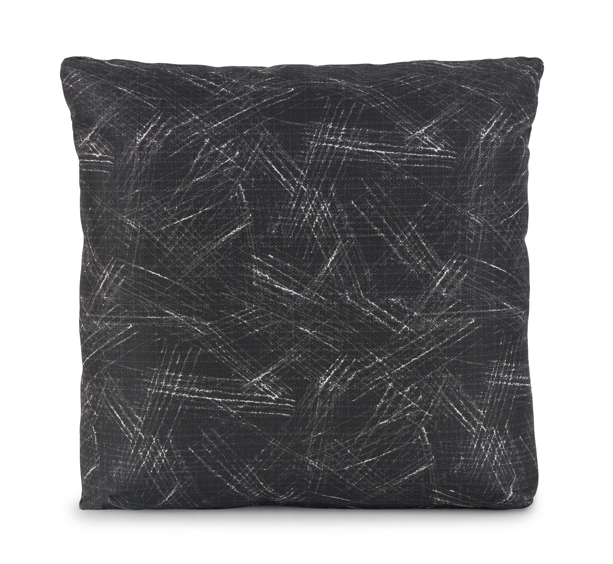 Valletta Black 18" Indoor/outdoor Square Accent Pillow