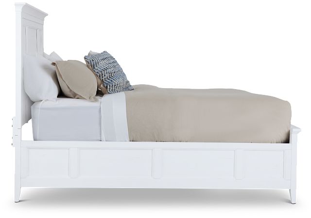 Heron Cove White Panel Bed