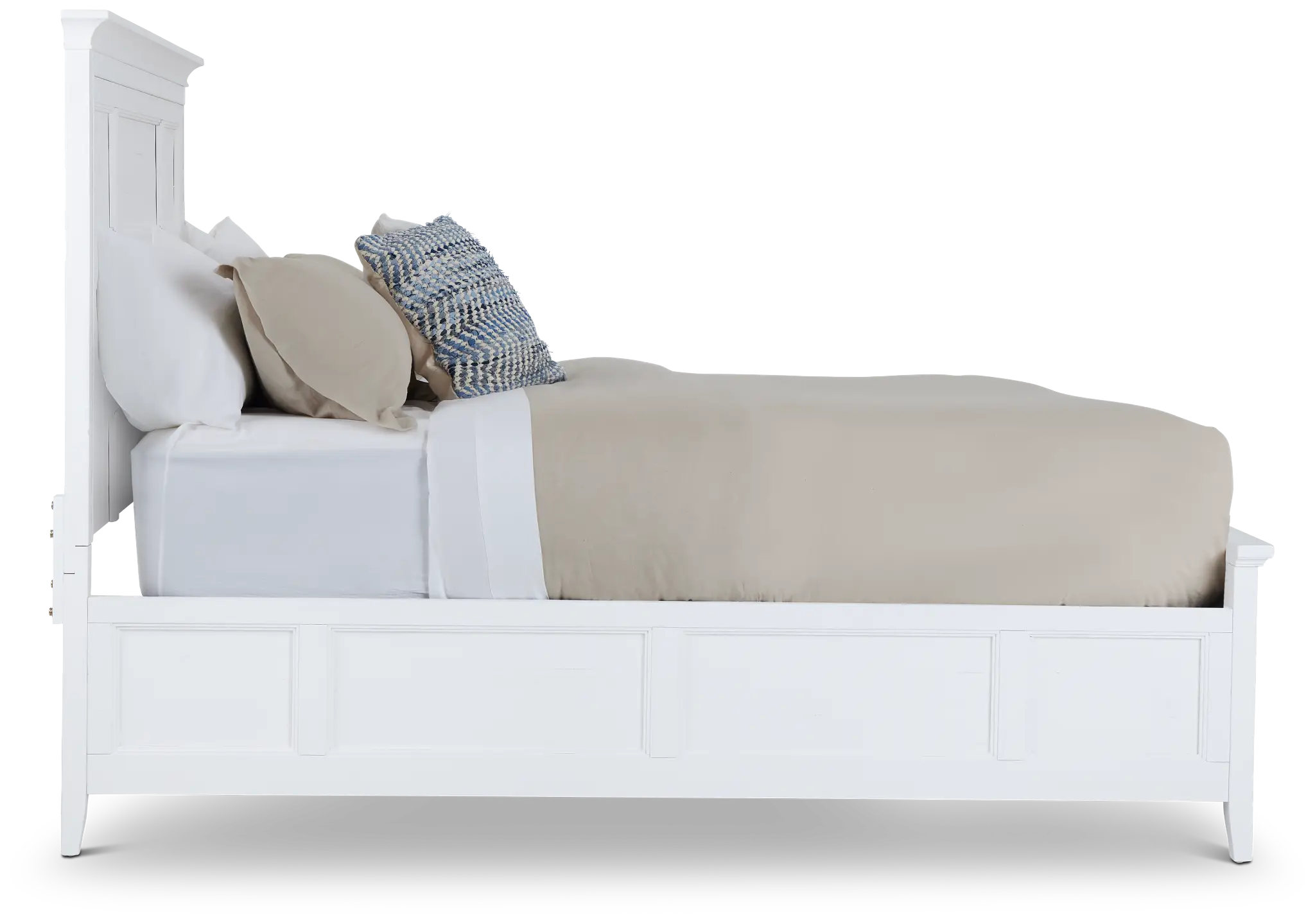 Heron Cove White Panel Bed Heron Cove White Panel Bed