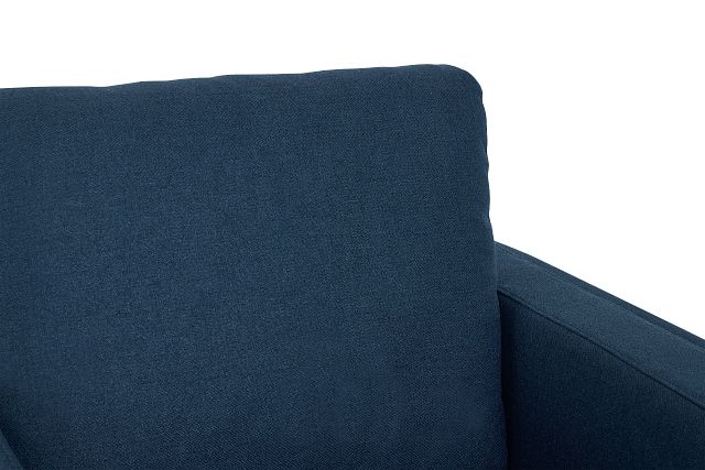 Shepherd Dark Blue Fabric Chair