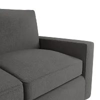 Siesta Peyton Gray Fabric Loveseat