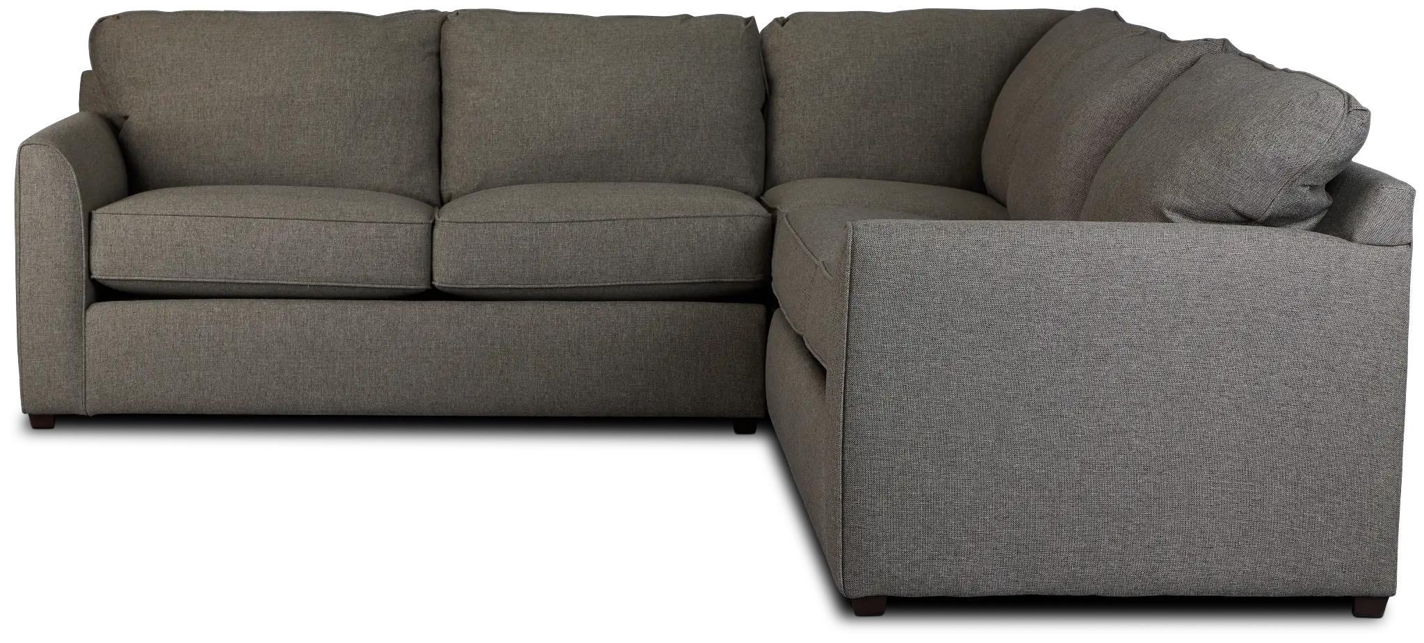 Asheville Brown Fabric Two-arm Right Innerspring Sleeper Sectional Asheville Brown Fabric Two-arm Right Innerspring Sleeper Sectional