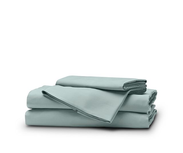 Rest & Renew Egyptian Cotton Blue 400 Thread Sheet Set