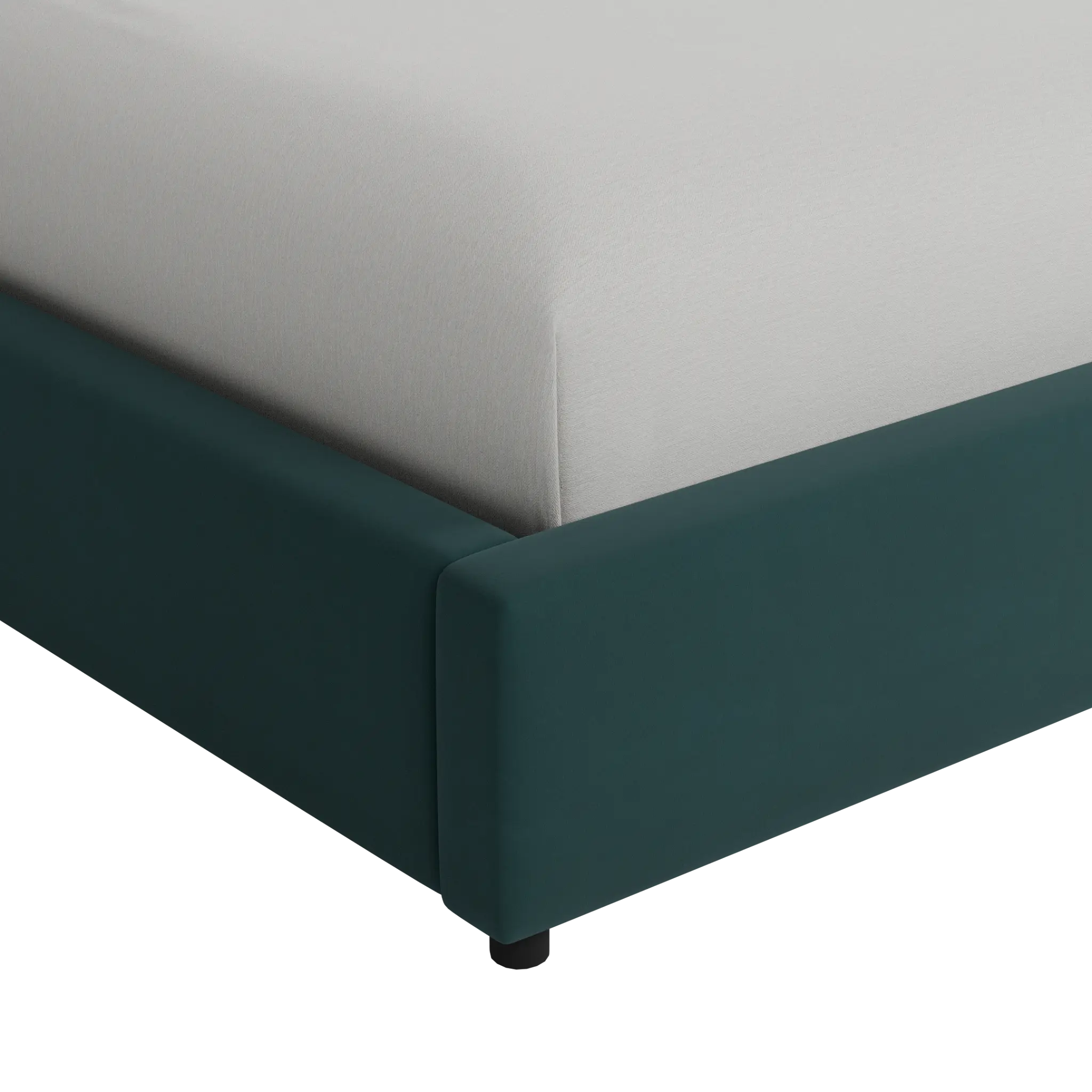 Grayton Joya Green 44" Upholstered Platform Bed Grayton Joya Green 44" Upholstered Platform Bed
