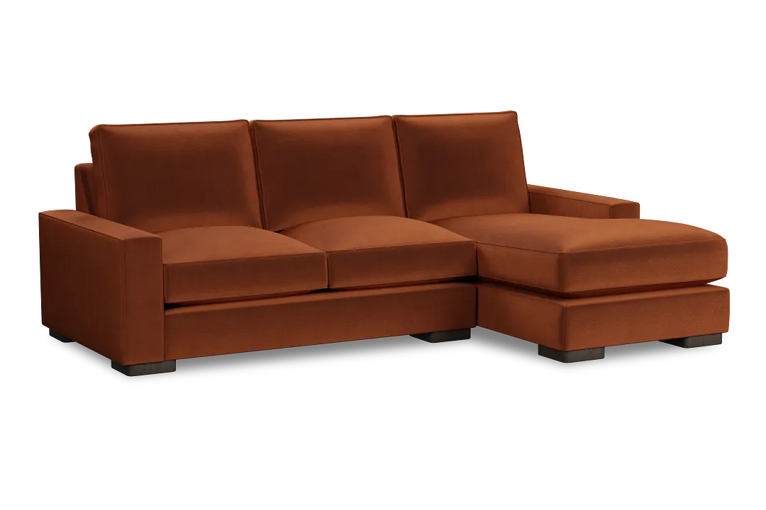 Edgewater Joya Orange Right Chaise Sectional