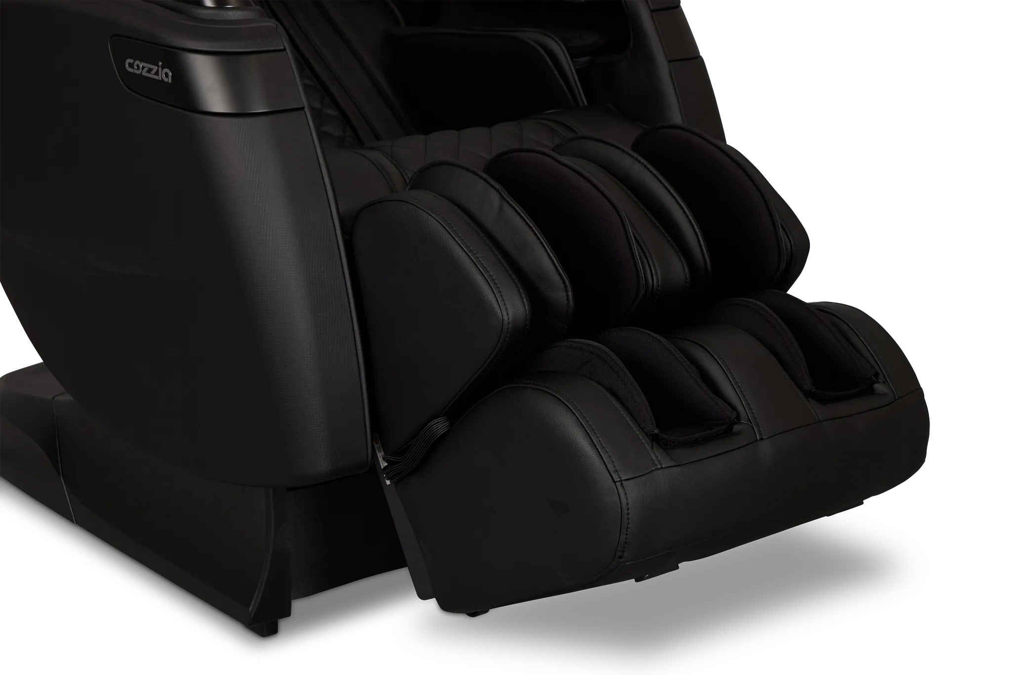 Qi Se Duo Black Micro Massage Chair