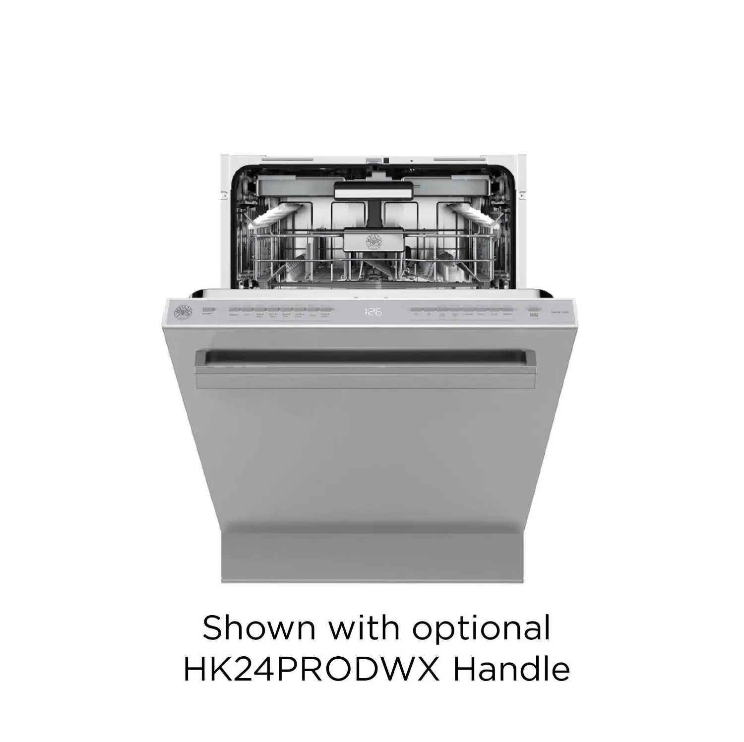 Bertazzoni 24 Series Stainless Steel 24" Built In Dishwasher Bertazzoni 24 Series Stainless Steel 24" Built In Dishwasher