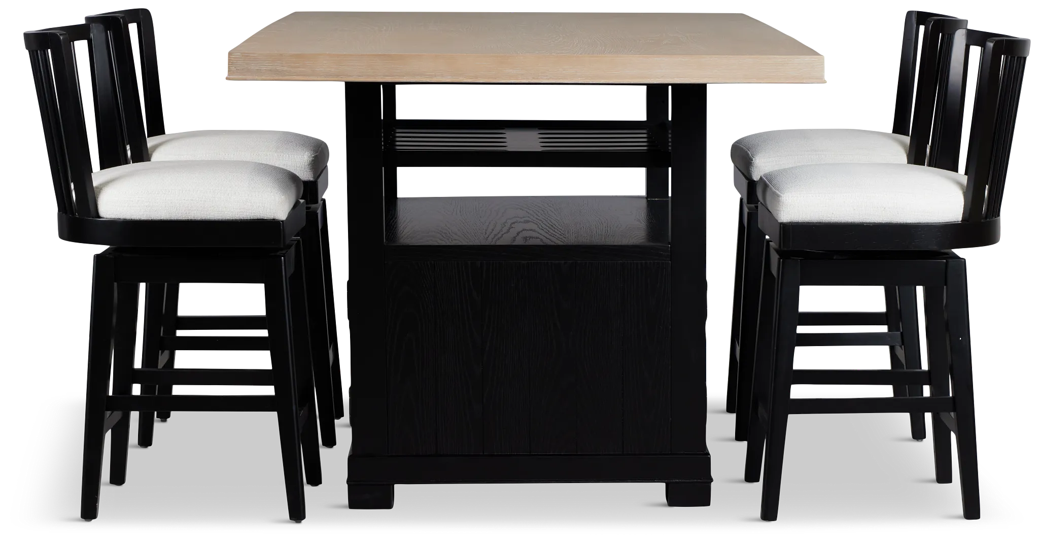 Southlake Two-tone High Table & 4 Barstools