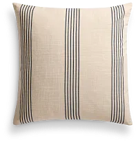 Oshani Ivory 24" Square Accent Pillow