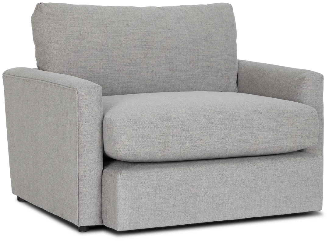 Noah Gray Fabric Chair