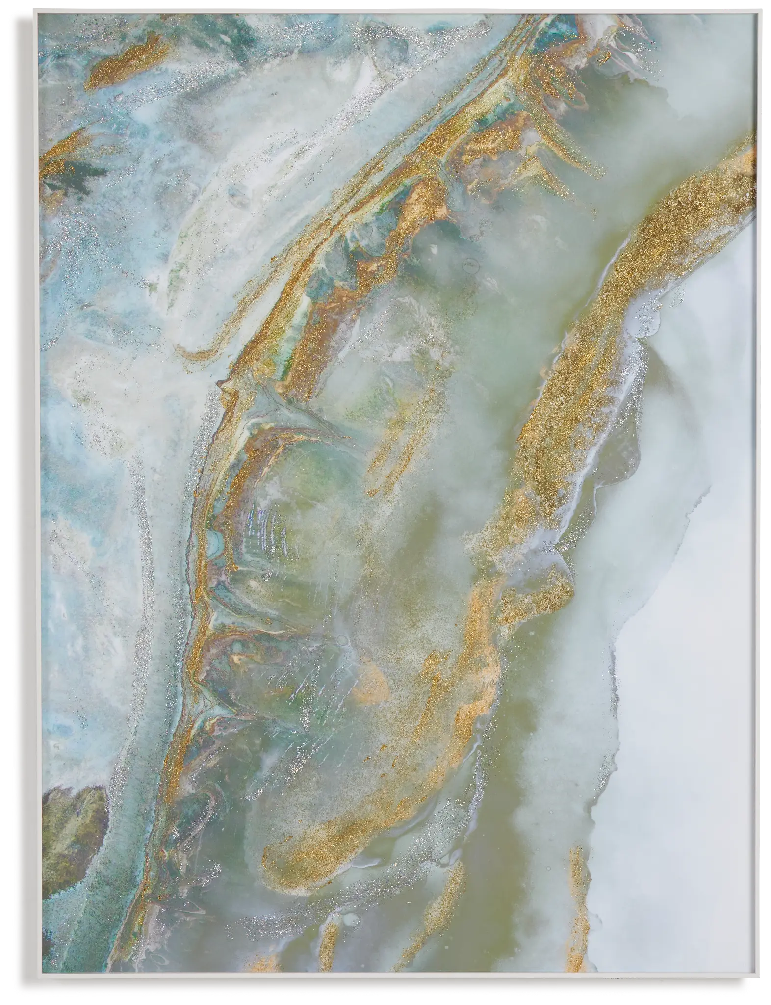 Midori Light Green Canvas Wall Art Midori Light Green Canvas Wall Art