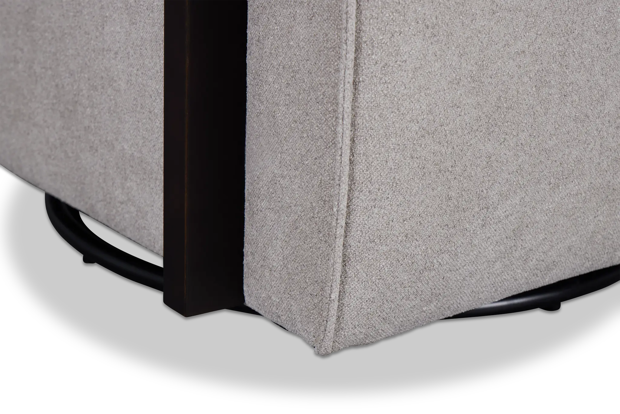 Lucas Light Gray Fabric Swivel Rocker Glider Lucas Light Gray Fabric Swivel Rocker Glider