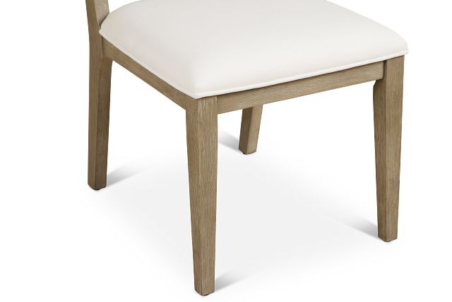 Soho Light Tone Slat Side Chair