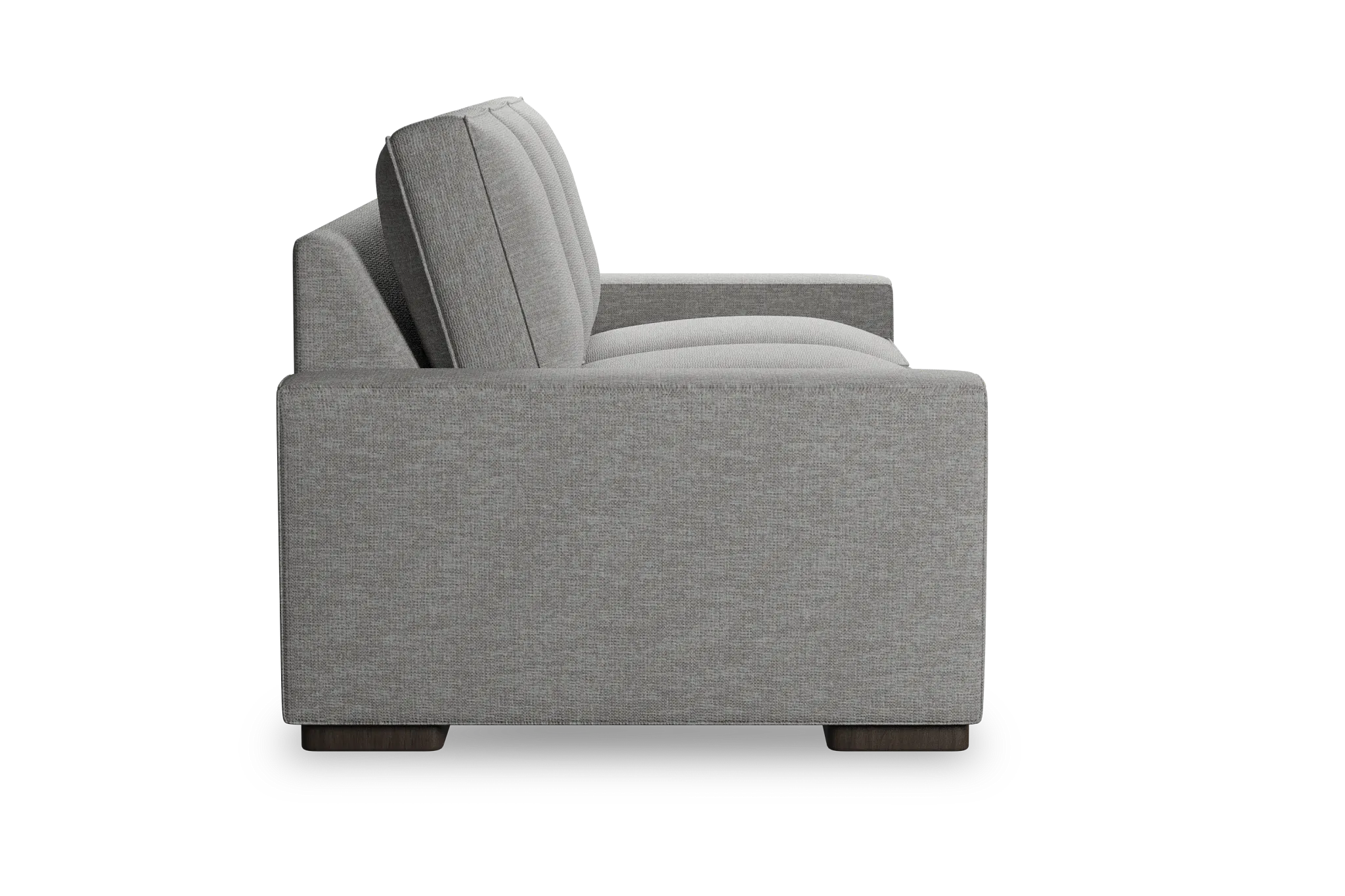 Edgewater Victory Gray 84" Sofa W/ 3 Cushions