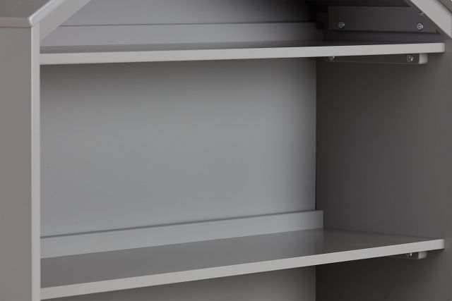 Happy Home Gray Storage Bookcase (6)