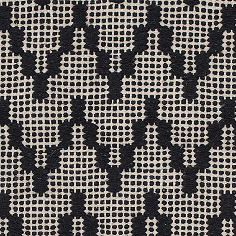 Nair Black 2x3 Area Rug