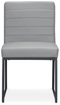 Geneva Gray Upholstered Side Chair