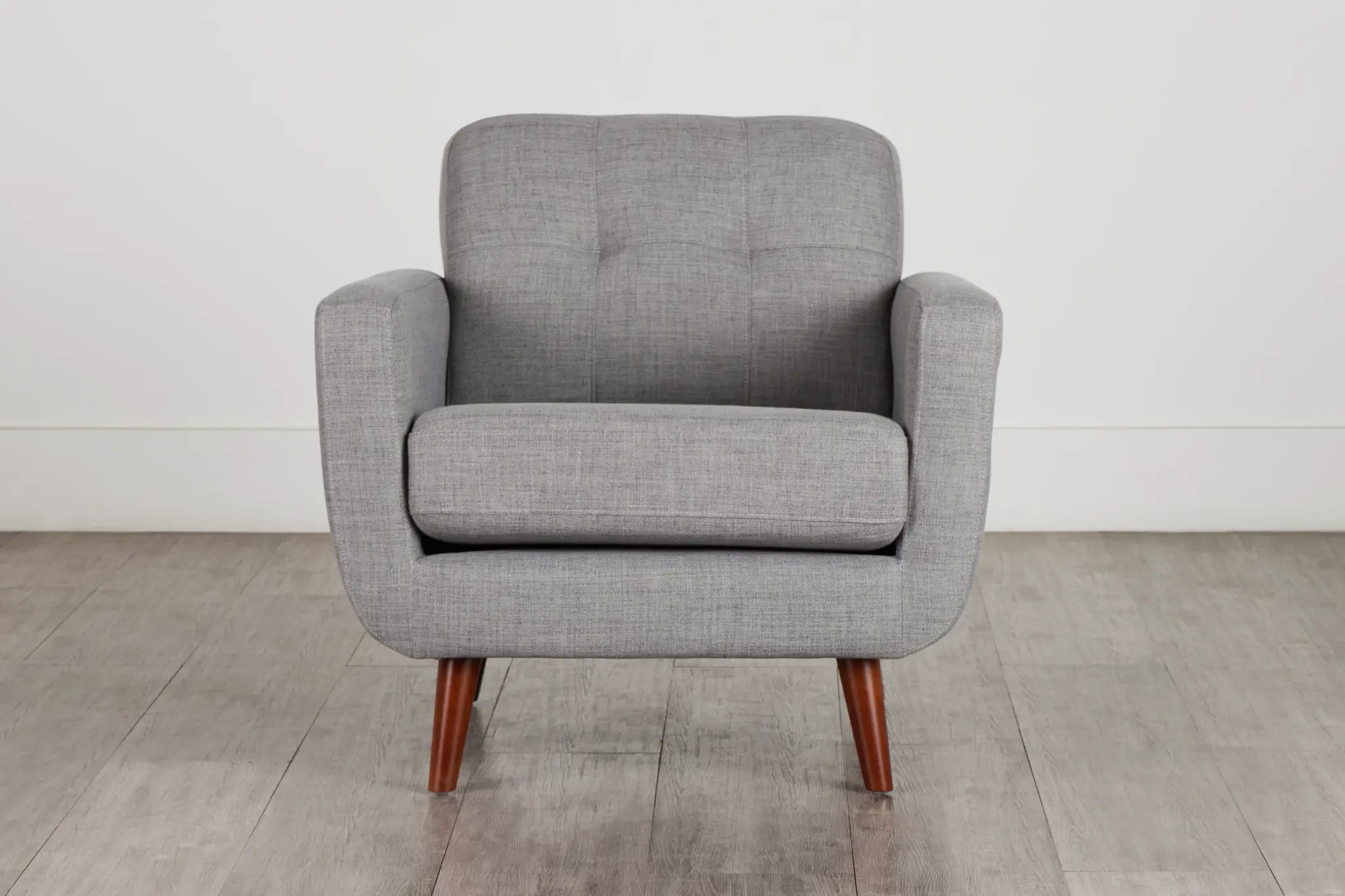 Raya Light Gray Fabric Chair Raya Light Gray Fabric Chair