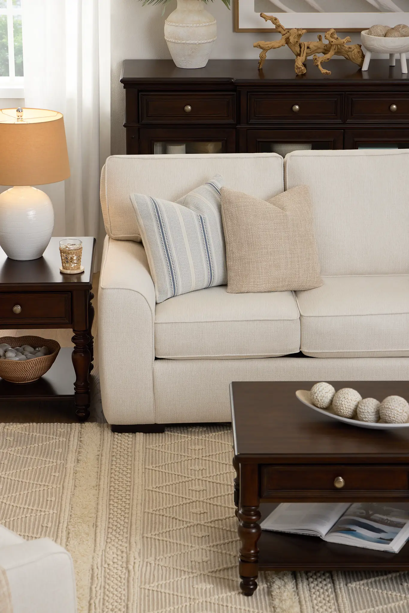 Sinclair Light Beige Fabric Sofa Sinclair Light Beige Fabric Sofa