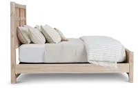Salt Lake Light Tone Panel Bed