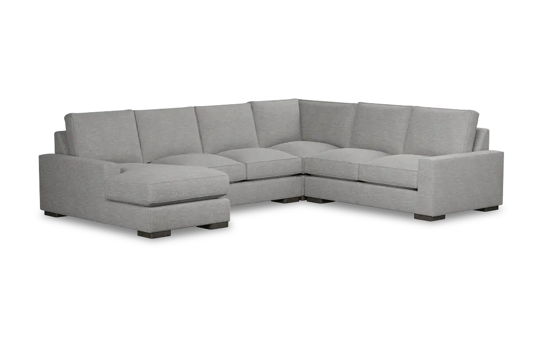 Edgewater Victory Gray Medium Left Chaise Sectional Edgewater Victory Gray Medium Left Chaise Sectional