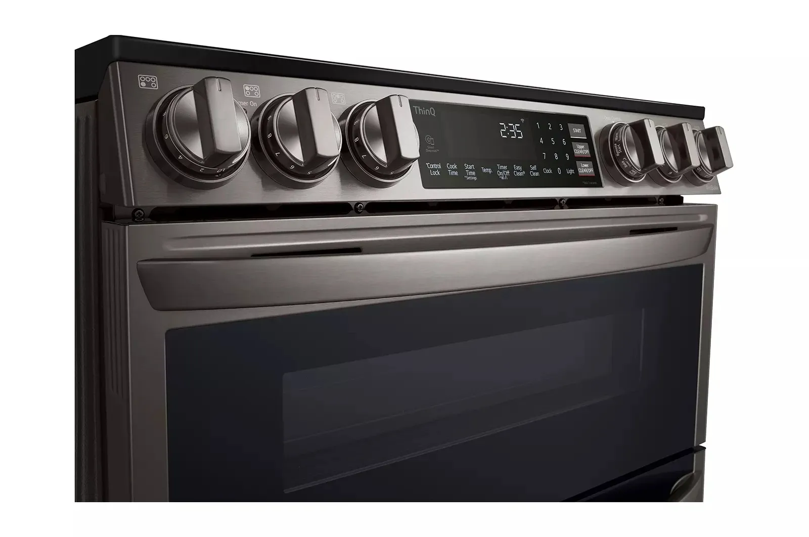 Lg 7337 Series Black Electric Range