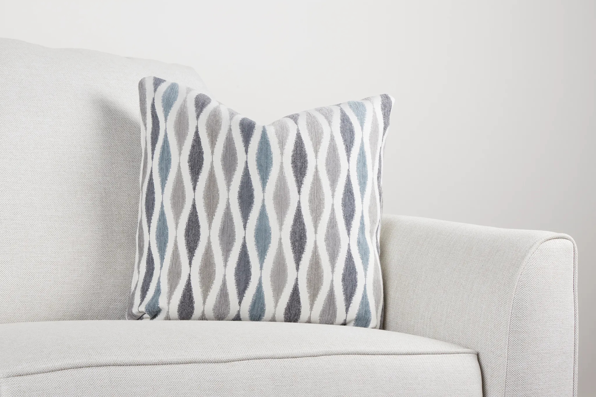 Ohgee Blue 18" Accent Pillow