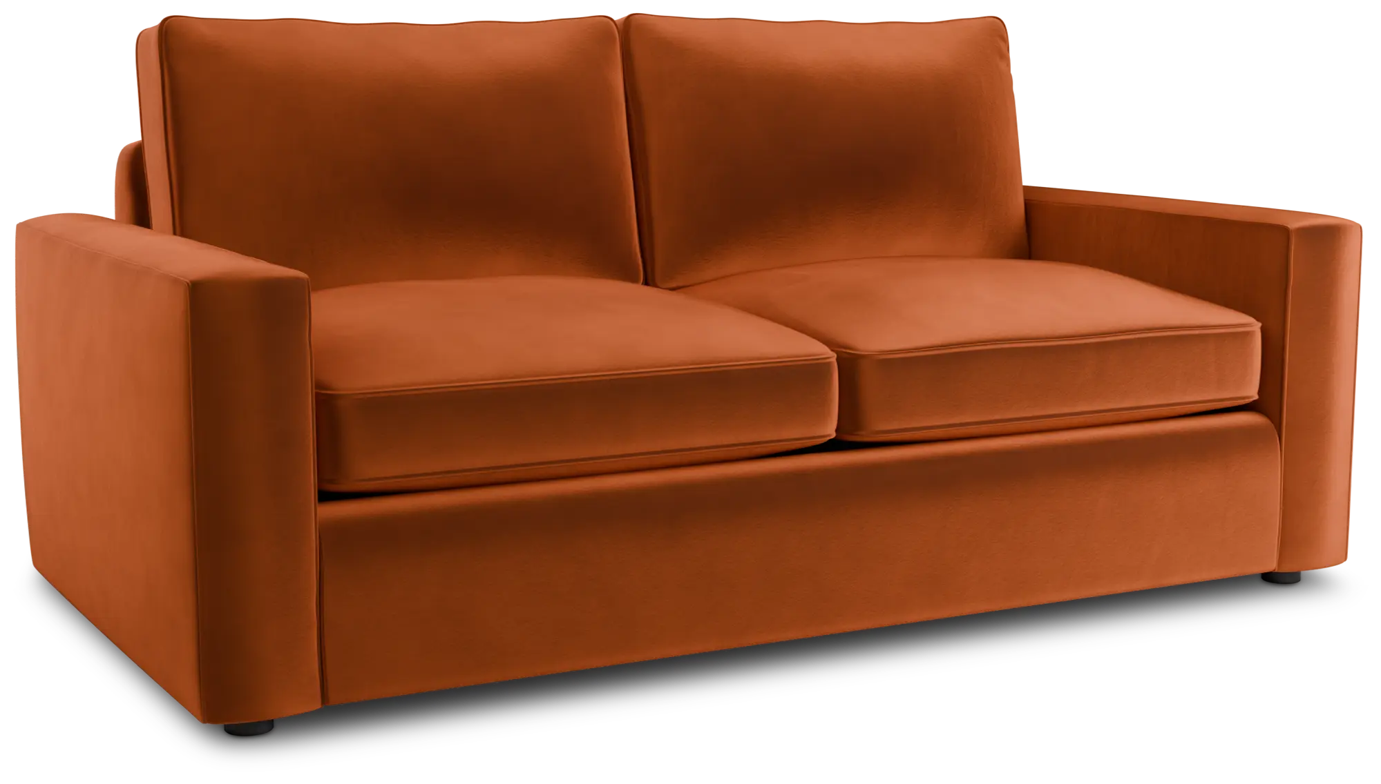 Siesta Joya Orange Fabric Cooling Memory Foam Sleeper Siesta Joya Orange Fabric Cooling Memory Foam Sleeper