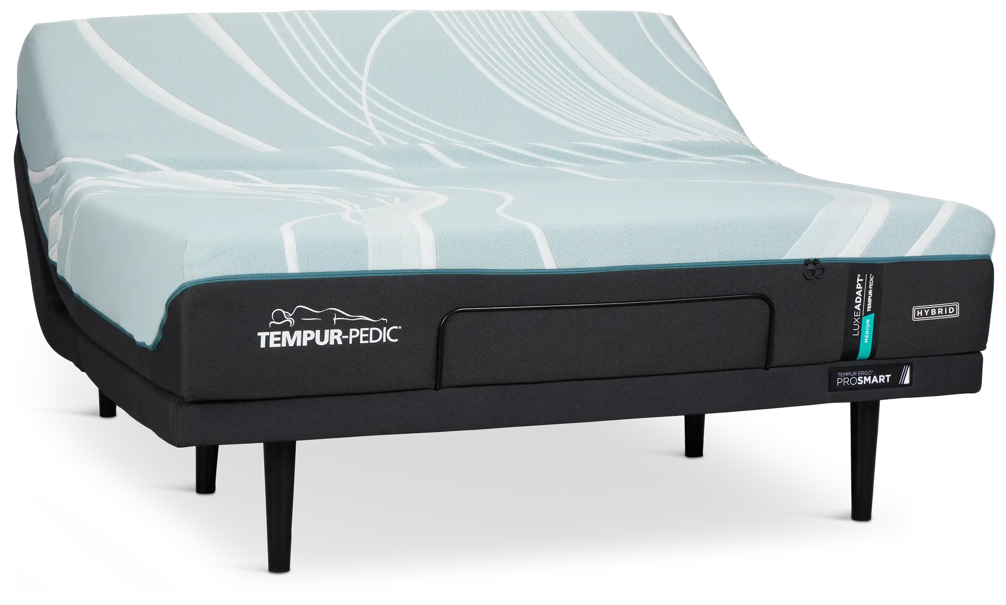Tempur-pedic Tempur-luxeadapt Medium Hybrid Ergo Prosmart Adjustable Mattress Set Tempur-pedic Tempur-luxeadapt Medium Hybrid Ergo Prosmart Adjustable Mattress Set