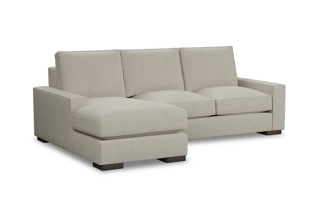 Edgewater Suave Beige Left Chaise Sectional