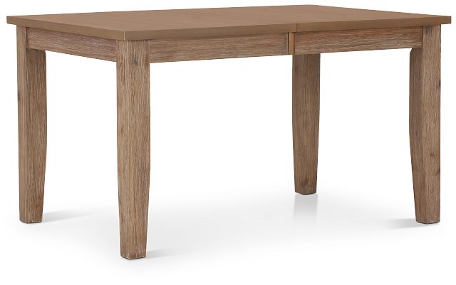 Woodstock Light Tone Extension Rectangular Table