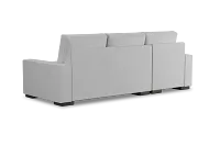 Edgewater Suave White Left Chaise Sectional