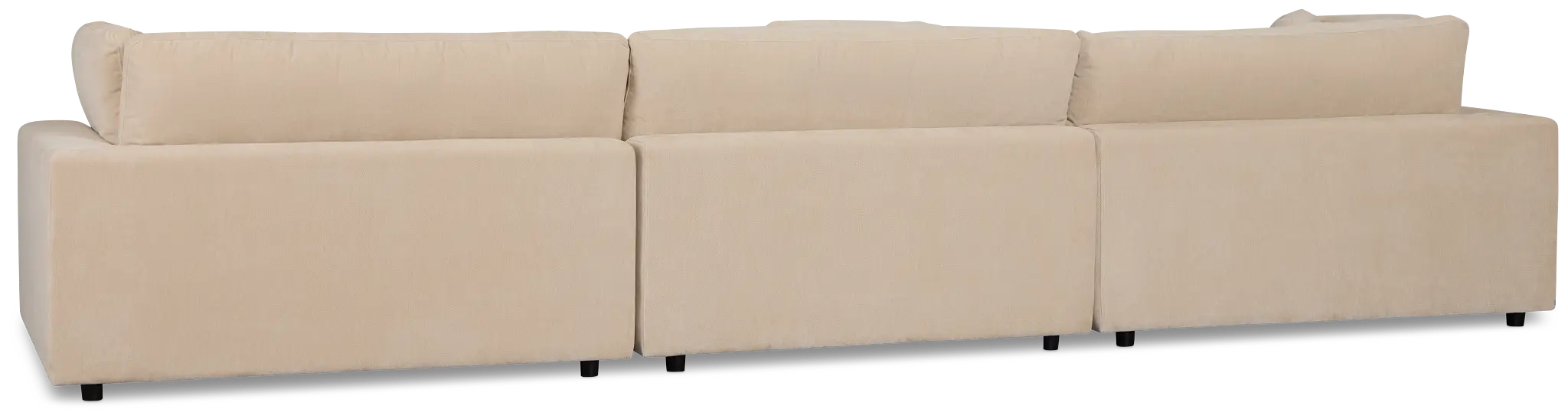 Lounge Light Beige Small Chaise Sectional Lounge Light Beige Small Chaise Sectional