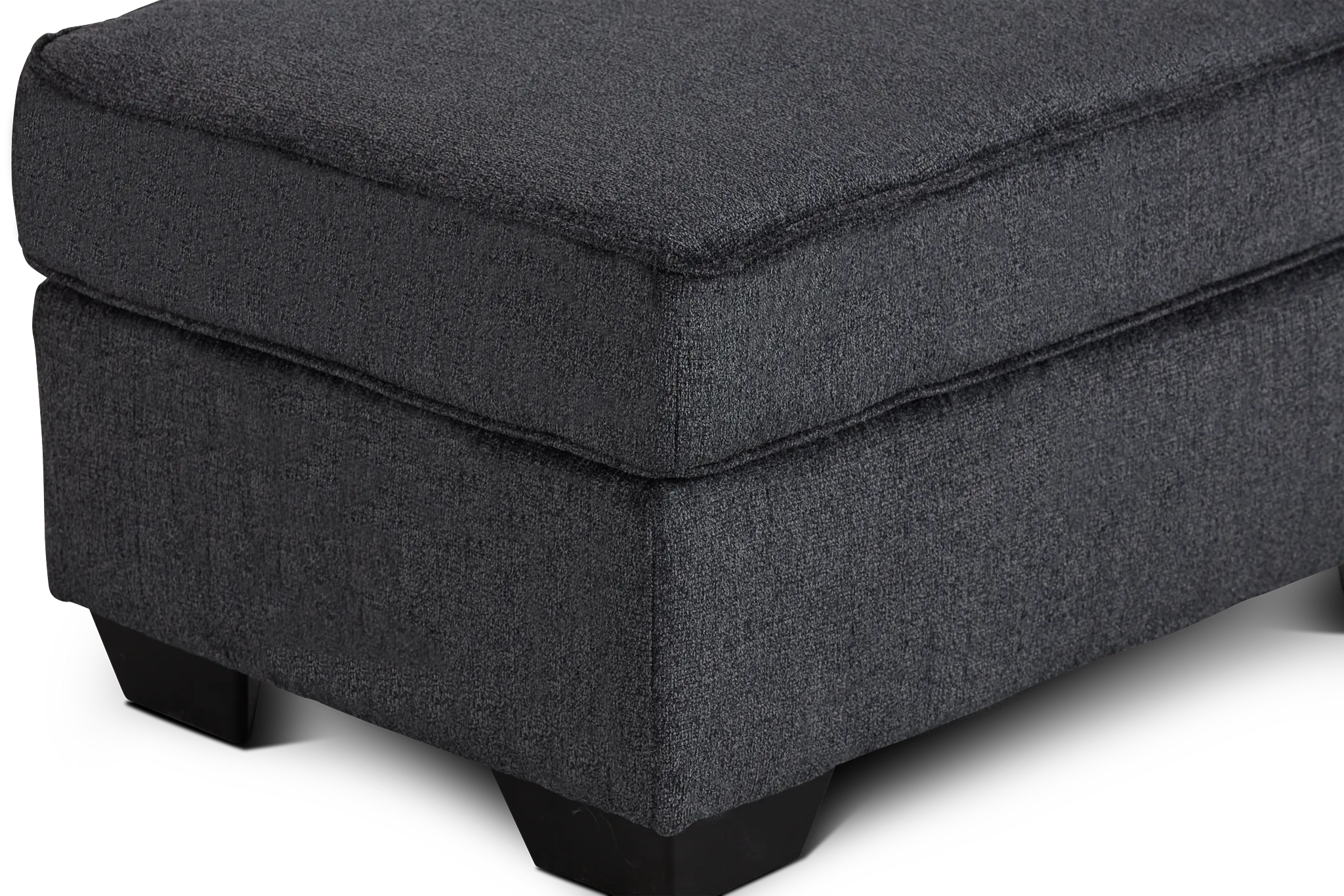 Altari Dark Gray Micro Ottoman