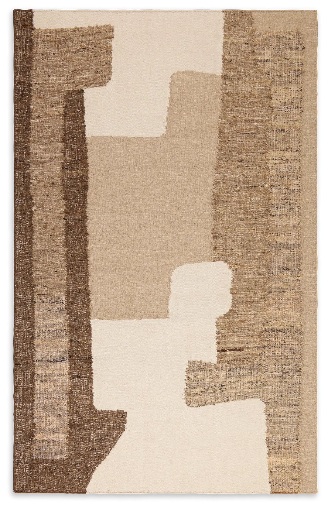 Silis Brown 8x10 Area Rug