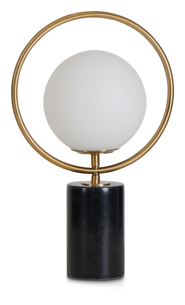 Vita Black Table Lamp