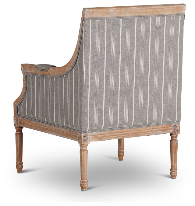 Mckenna Multicolored Fabric Accent Chair