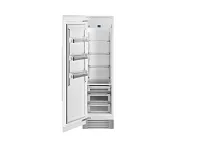 Bertazzoni 24 Series Panel Ready Lt Hinge Built In Column Freezer
