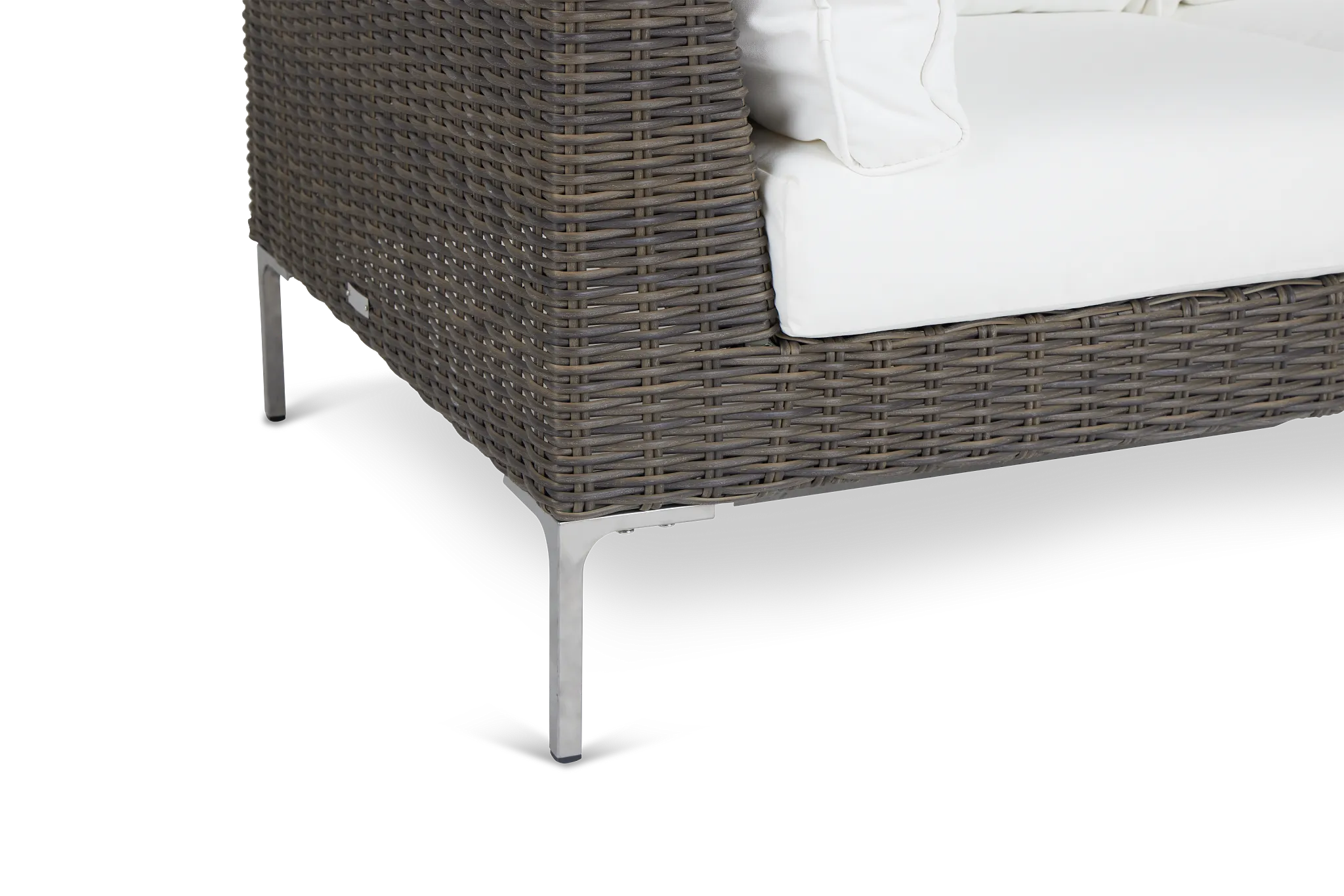 Tulum White Woven Modular Love