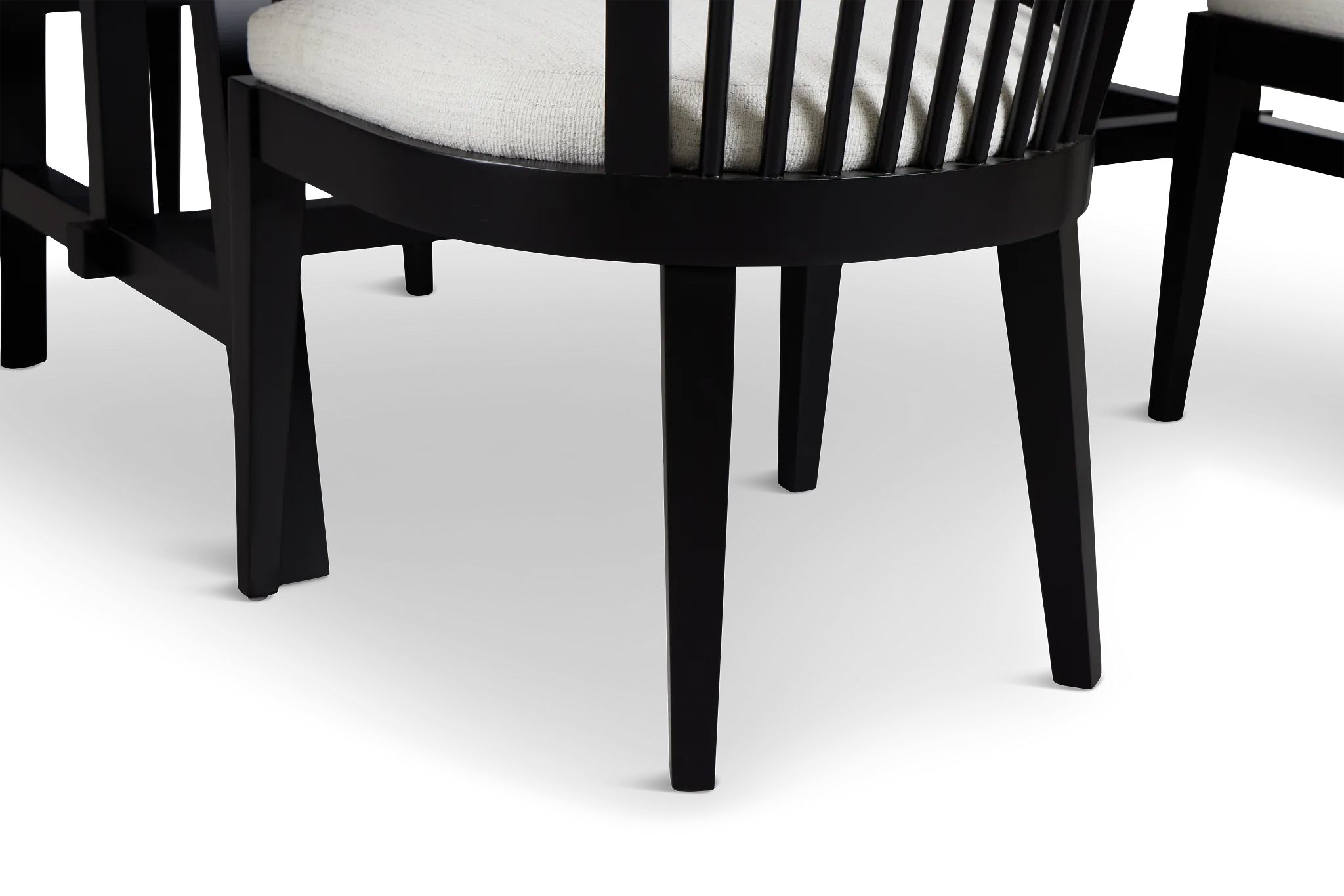 Southlake Two-tone Rectangular Table & 4 Wood Chairs