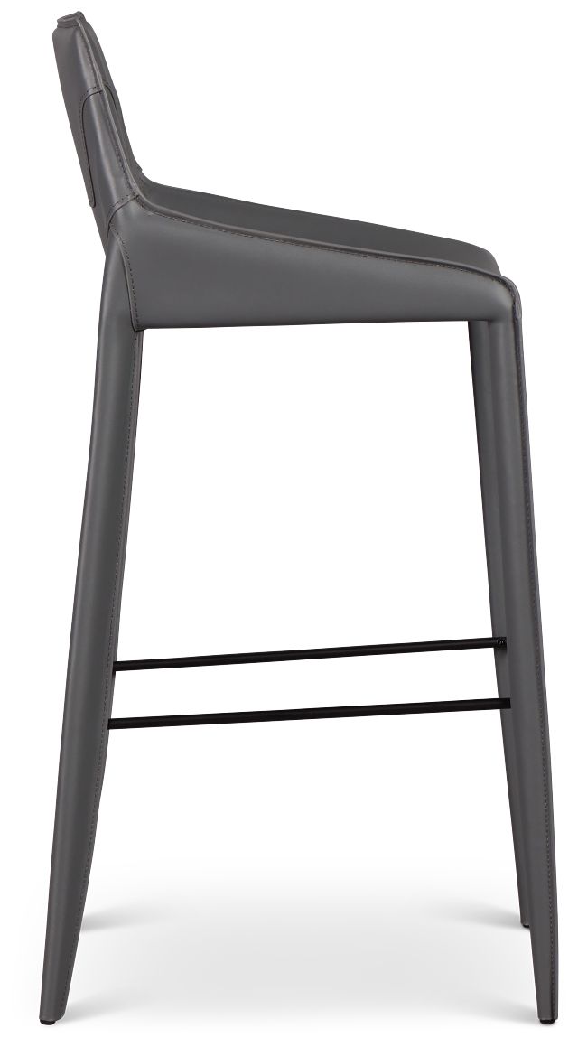 Wayne Gray 30" Upholstered Barstool
