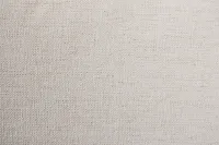 Serena White Fabric Ottoman