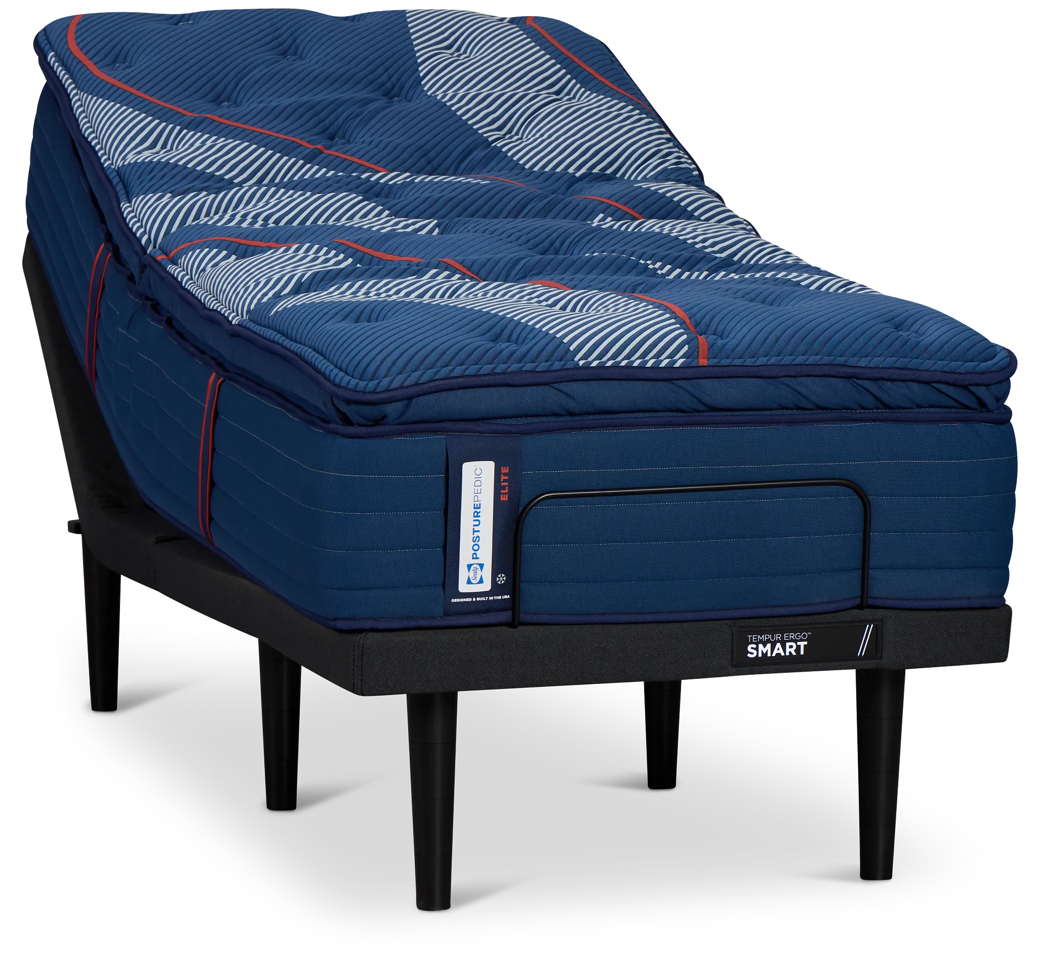 Posturepedic Elite Spring Albany 2 Soft Ergo Smart Adjustable Mattress Set