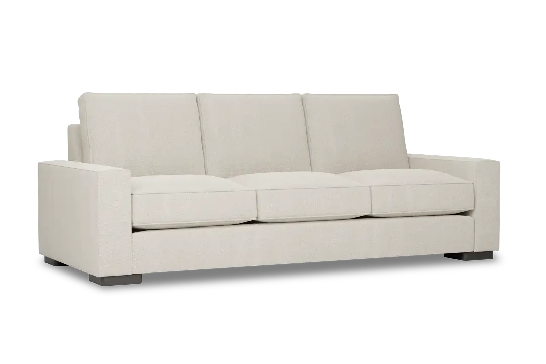 Edgewater Elite Ivory 96" Sofa W/ 3 Cushions Edgewater Elite Ivory 96" Sofa W/ 3 Cushions