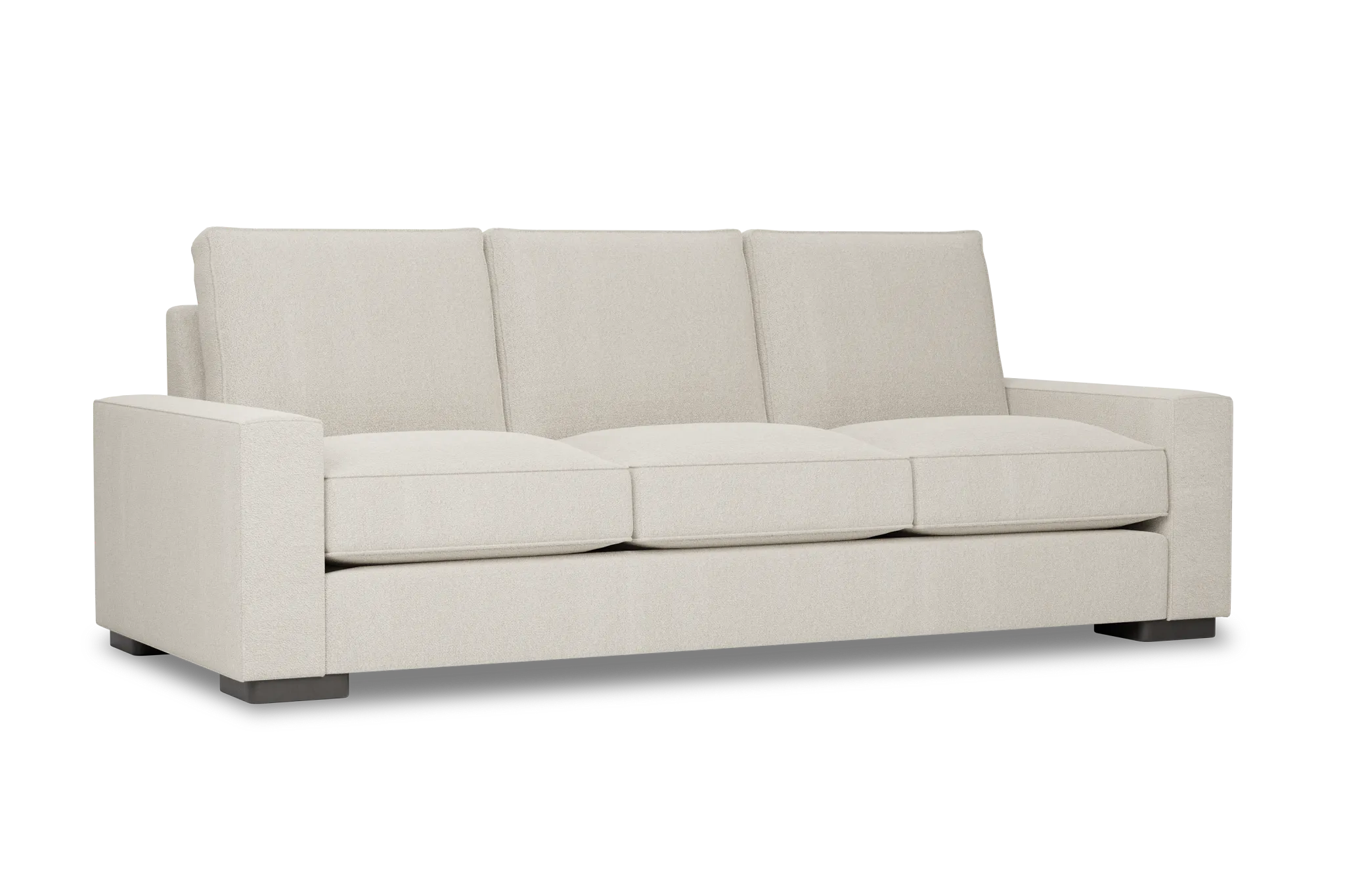 Edgewater Elite Ivory 96" Sofa W/ 3 Cushions