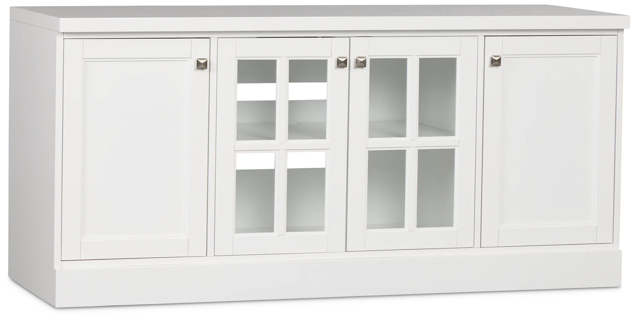 Newport White 64" Tv Stand