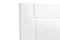 Doral White Dresser & Mirror