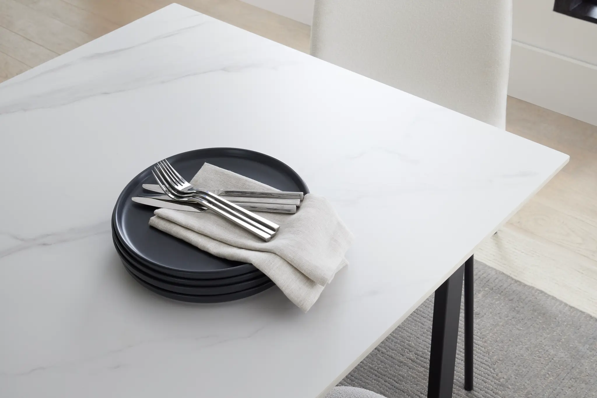 Paxton White Rectangular Table Paxton White Rectangular Table
