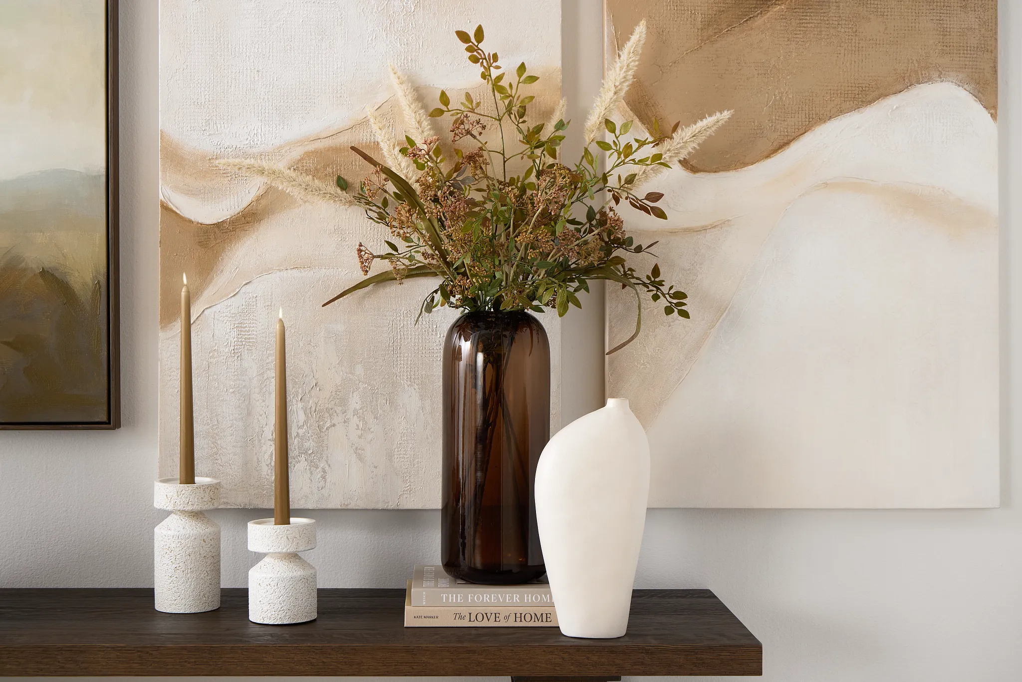 Murph Tall Brown Vase