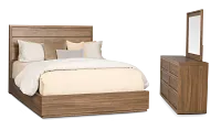 Capraia Dark Tone Panel Bedroom